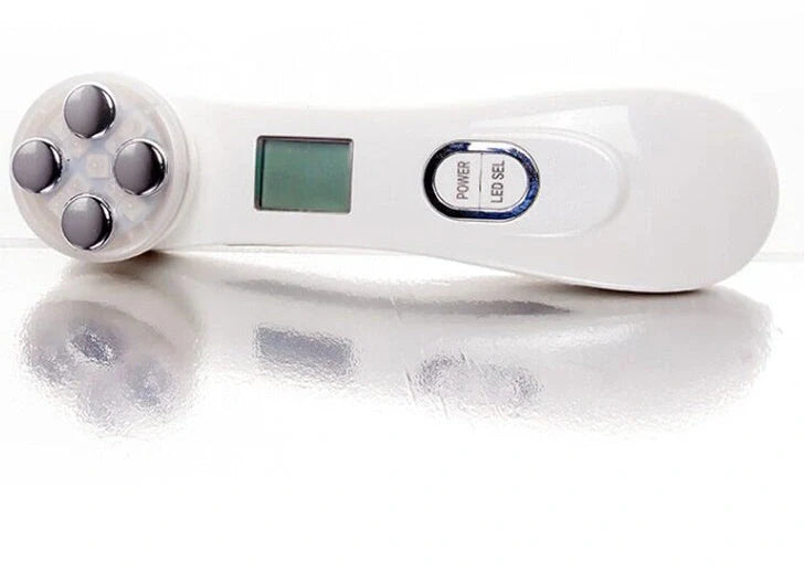 EMS radio frequency beauty instrument for skin rejuvenation, compact design with 10W power