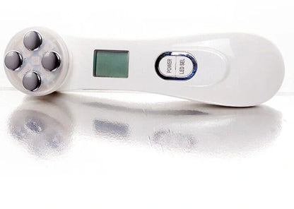 EMS radio frequency beauty instrument for skin rejuvenation, compact design with 10W power