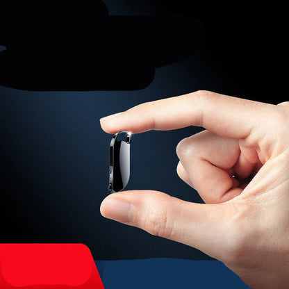 Keychain Voice Recorder with Metal and Zinc Alloy Construction, High-Definition Audio Capture, and Versatile 3-in-1 Functionality