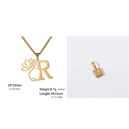 Stainless steel fashion necklace with geometric cross chain design and electroplated finish in gold or silver colour