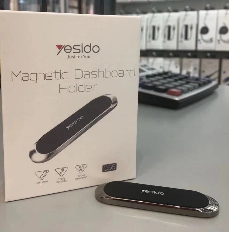 Zinc alloy mobile phone holder with magnet in silver, rose gold, and black grey