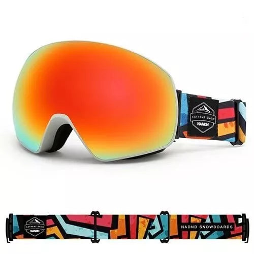 NANDN SNOW ATTITUDE NG8 ski goggles with UV400 protection in various colors