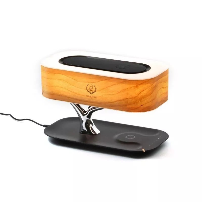 Creative Tree Light Table Lamp with Bluetooth speaker and wireless charging