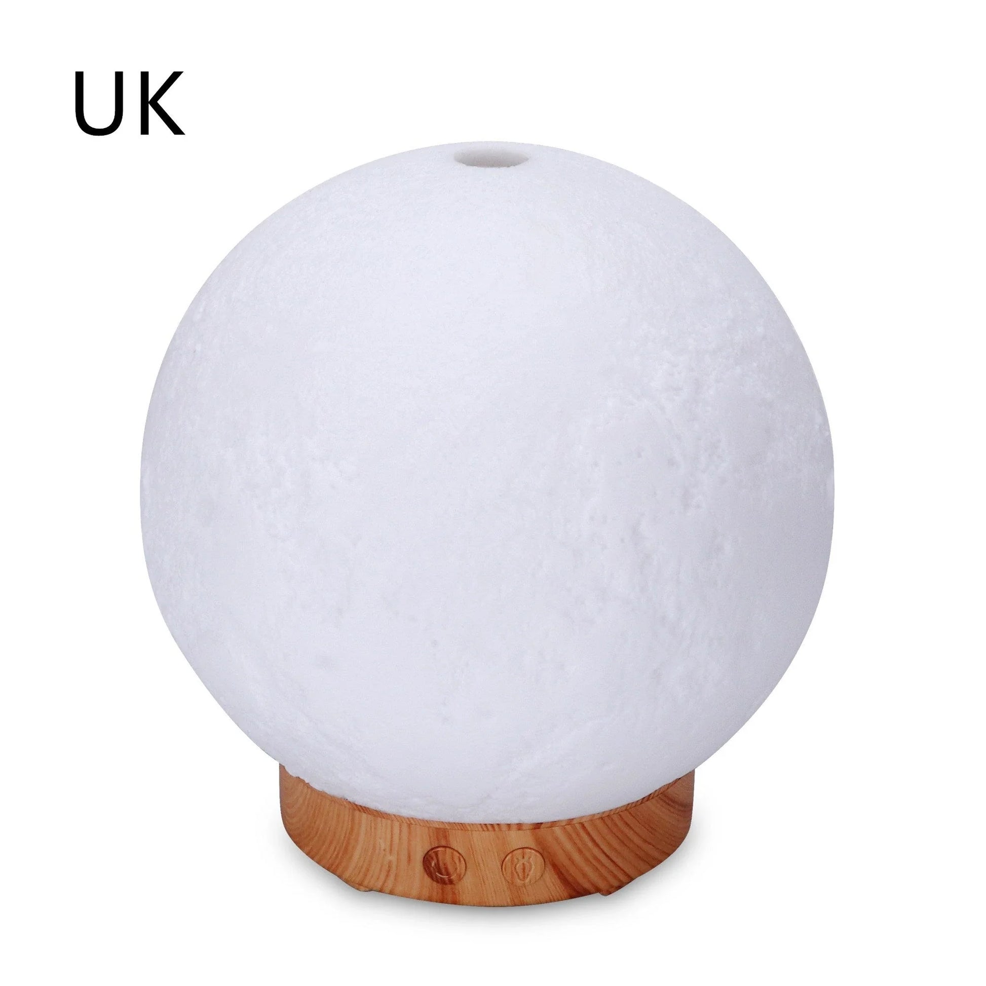 Elegant Ultrasonic Humidifier and Aroma Diffuser with wood grain and color options