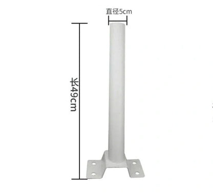 Integrated solar street light garden light showing 2835 lamp beads and solar panel, suitable for 4-6m installation height