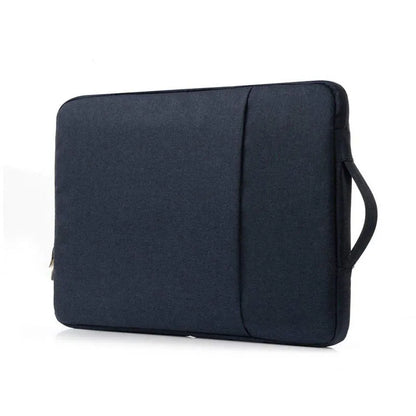 Canvas tablet case handbag in grey colour with thicken anti-fall protection for student Pro 12.9 devices