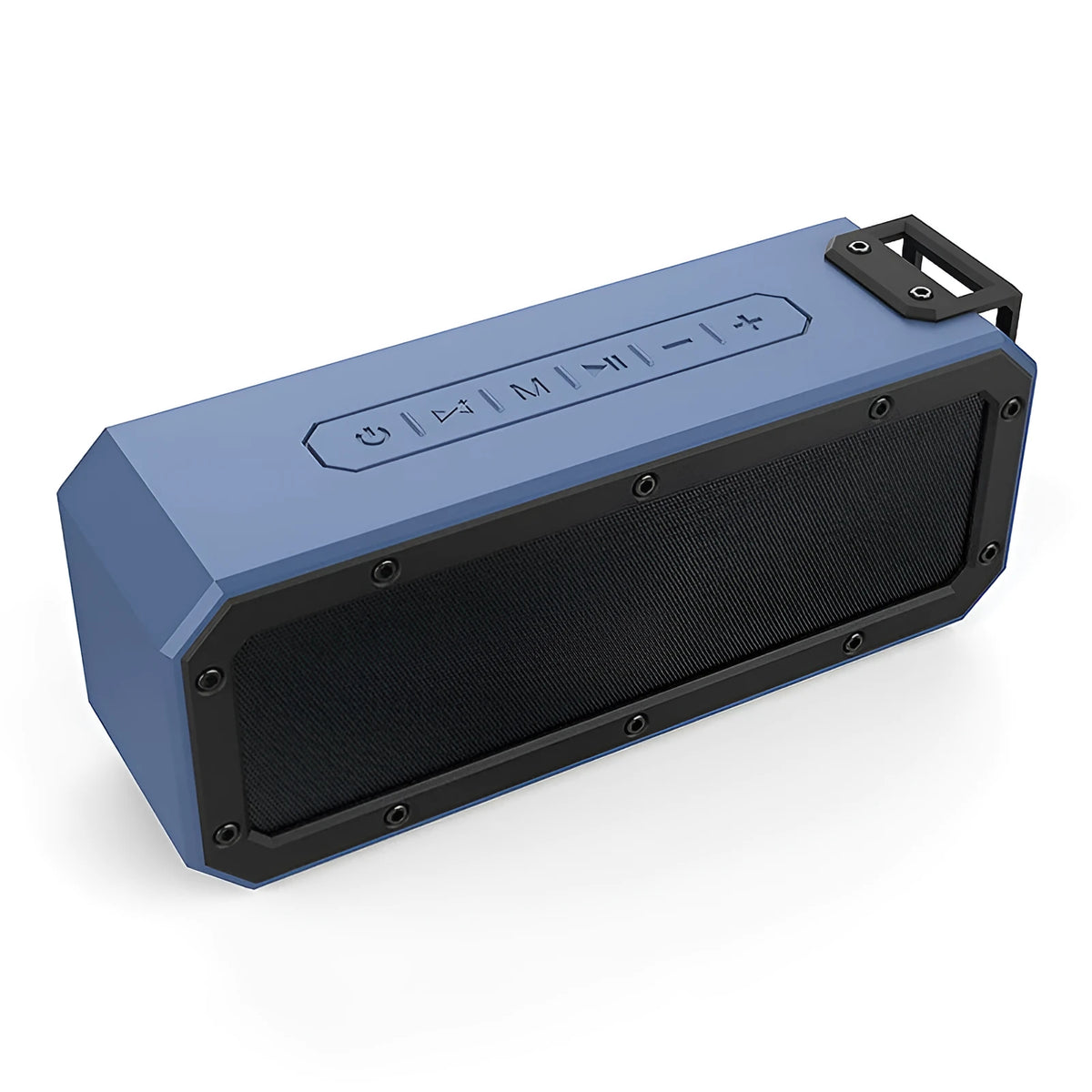 X3 PRO 40W waterproof Bluetooth speaker with climbing rope handle in black or blue colour