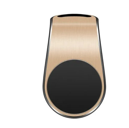 Adjustable rotation car bracket for power outlet phone mounting in black, gold, and silver colour options