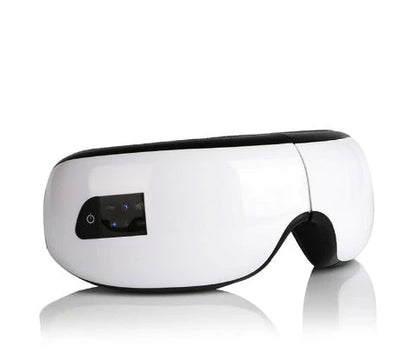 Bluetooth Eye Massager with Hot Compress, Air Pressure Massage, and Soothing Music for Relaxation and Eye Care