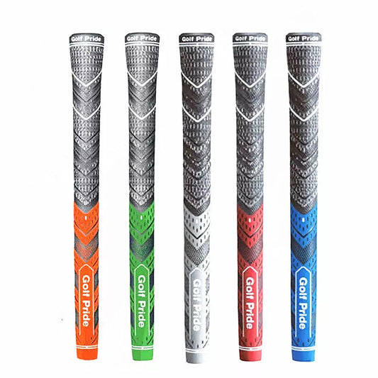 Two-color Rubber Golf Club Grip with non-slip surface and shock-absorbing properties