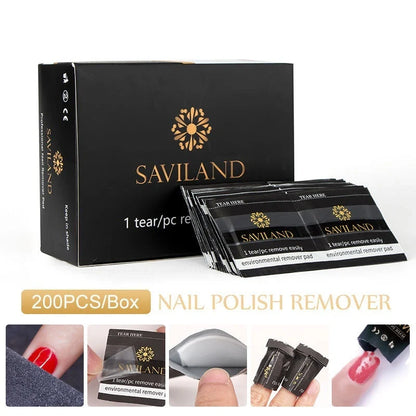 Quick-Release Nail Polish Remover Wraps for effortless and eco-friendly polish removal