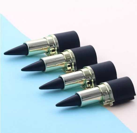 Waterproof black eyeliner pen for long-lasting, smudge-proof eye makeup