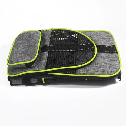 Multi-functional folding pet carrier for dogs and cats, waterproof and portable