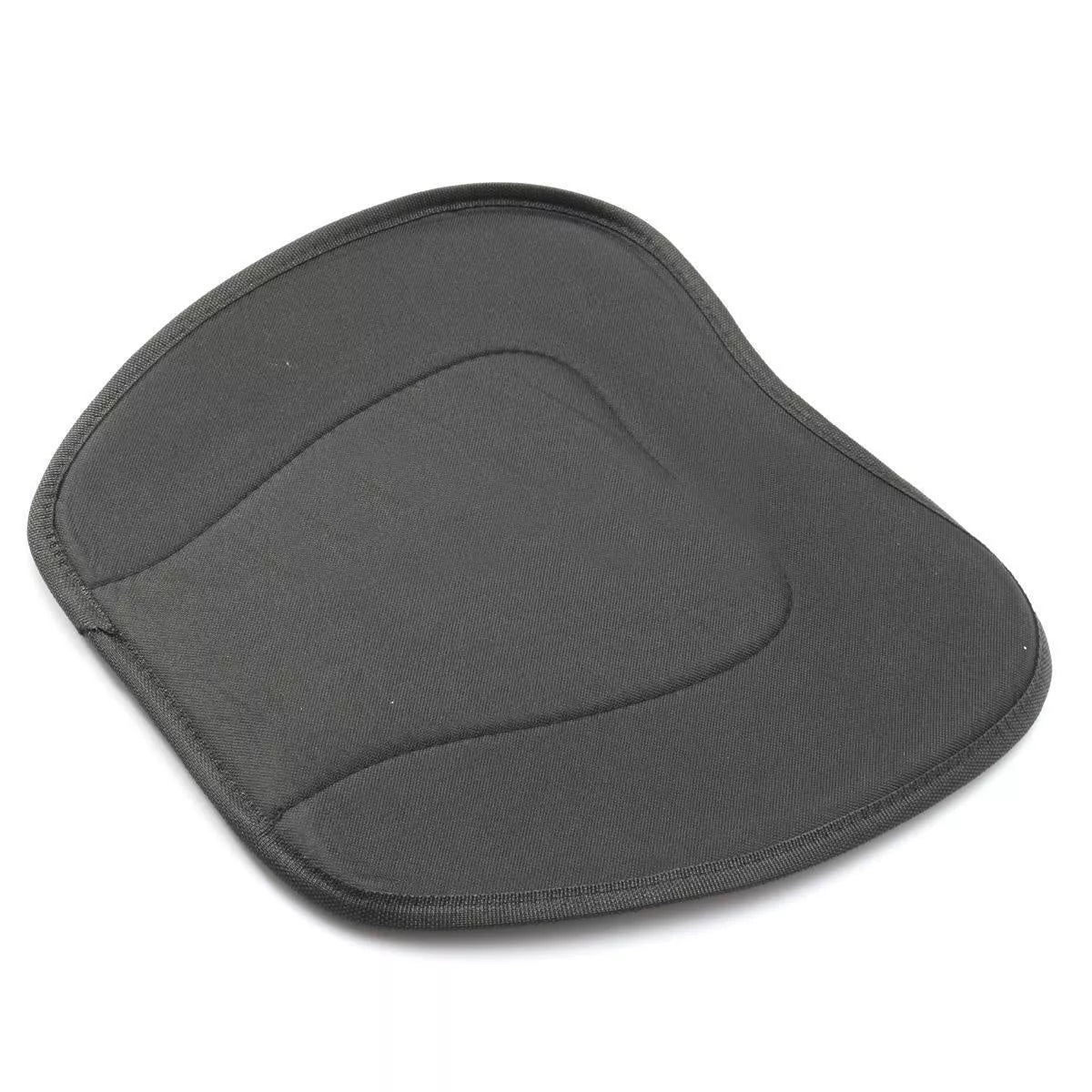 Black EVA kayak cushion for enhanced comfort and durability, size 38x32 cm