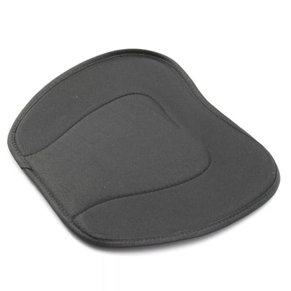 Black EVA kayak cushion for enhanced comfort and durability, size 38x32 cm