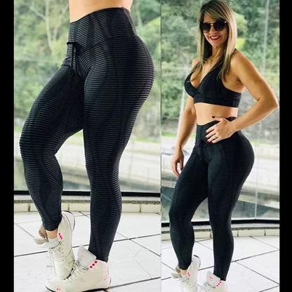 Slim high waist sports leggings in various colors and patterns