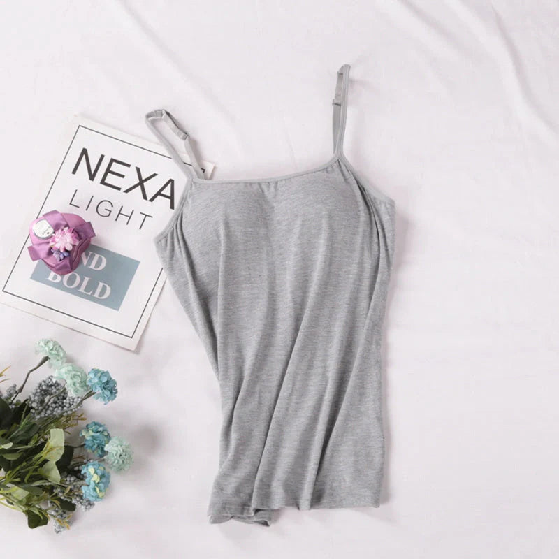Women's Slim Fit Modal Camisole in various colors for comfortable, stylish layering