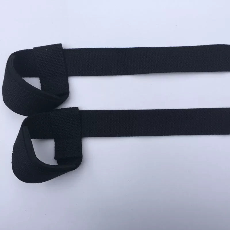 Non-slip booster wrist bandage for weightlifting, durable nylon material, dimensions 55 cm x 4 cm