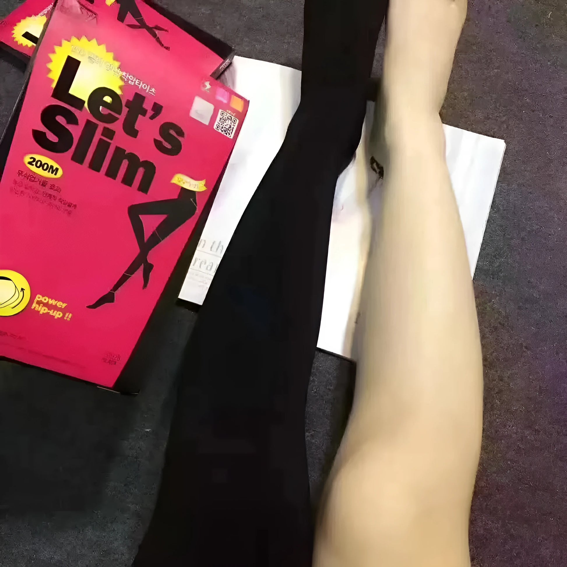 Beige stovepipe compression socks for hip and abdomen lifting support