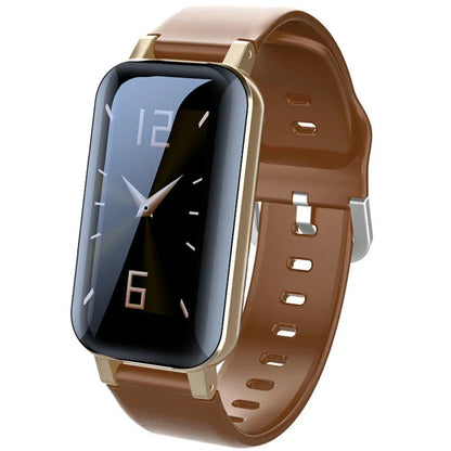 Versatile Bluetooth Bracelet with Wireless Earbuds - Sleek and Functional Wearable Tech Companion
