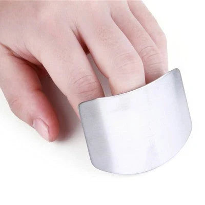 Premium Stainless Steel Finger Guard for Safe Cooking