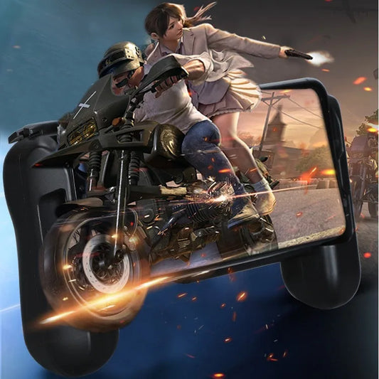 Black Cooling Bluetooth controller-P2 for iPhone gaming with cooling function and 157mm width