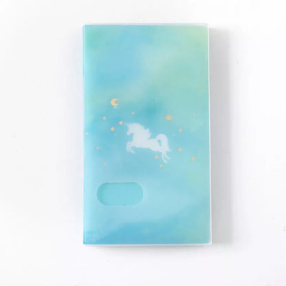 Bock business card case holding 120 cards in various colors