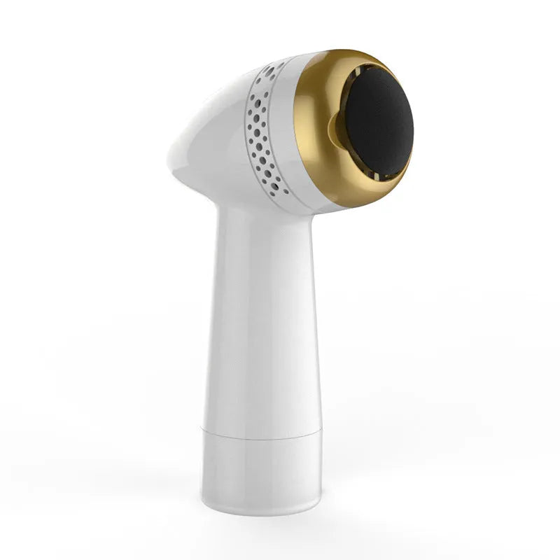 Electric vacuum foot grinder with quartz grinding head in gold, pink gold, or white silver colours