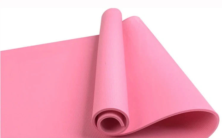 EVA Fitness Composite Yoga Mat in various colors with anti-slip surface