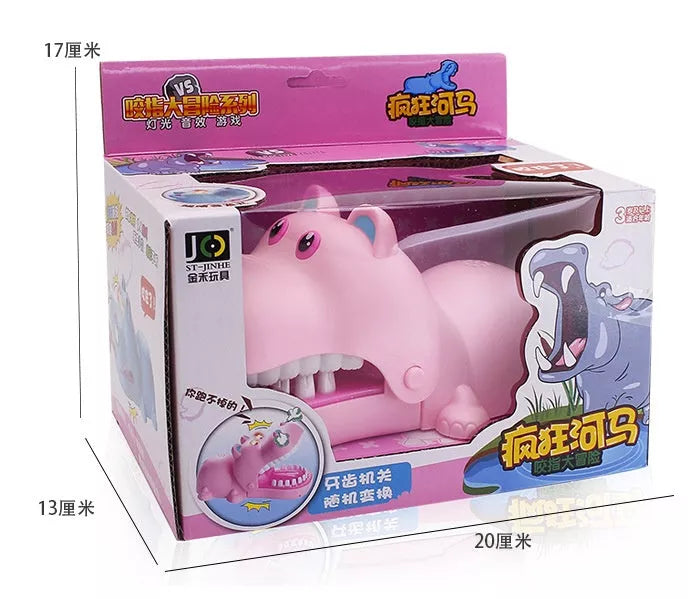 Bite Hand Animal Parent-child Interactive Toy in multicolored plastic designs