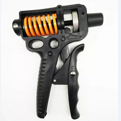 Adjustable Finger Trainer in black for grip strength and hand health