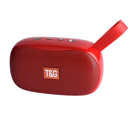 TG173 portable Bluetooth speaker in black, 121x45.5x70.8mm, with 52mm driver and 5W power.