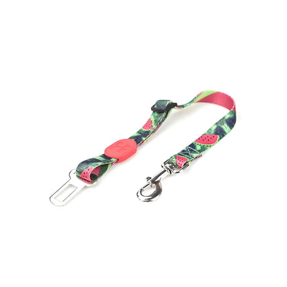 Adjustable dog car seat belt for small medium large dogs, scalable pet vehicle restraint with 11 style options