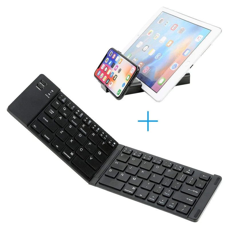 Hhomeenjoy Ultra-Portable Wireless Bluetooth Keyboard for Smartphones & Tablets