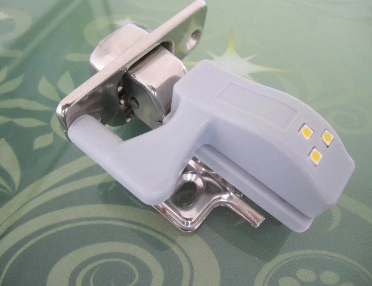 Sensor-activated LED cabinet lights for convenient, hands-free illumination of storage spaces