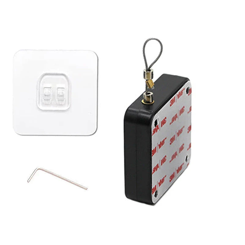 Soft-Close Automatic Door Closer with Adjustable Tension Force for Sliding, Glass, and Standard Doors