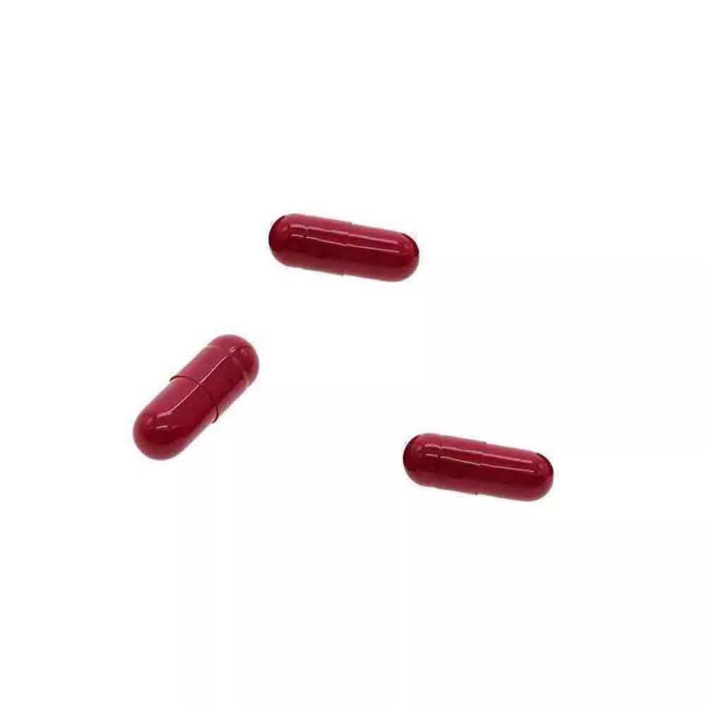 Fake blood pills for theatrical and Halloween effects, creating realistic blood with a simple bite