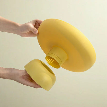 Macaron Color Fruit Drain Basket in pink, green, yellow, and white