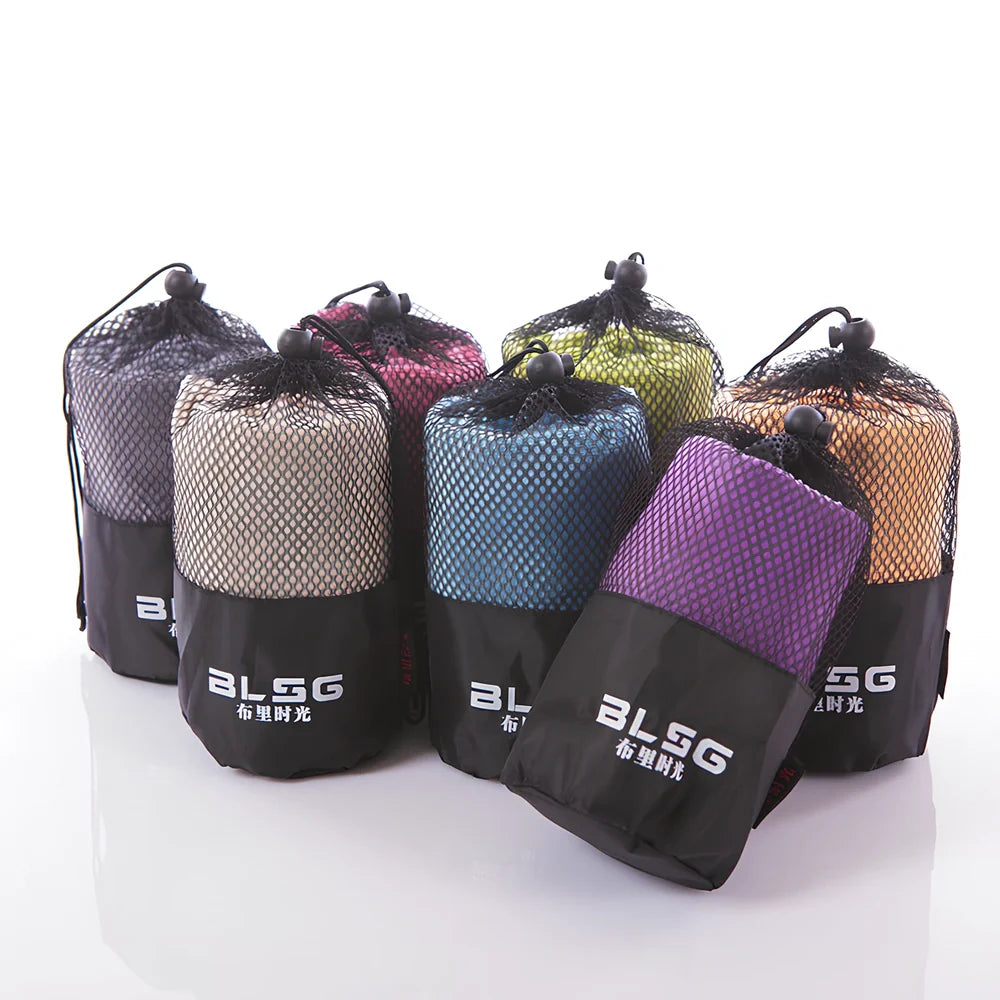 Sports towel with twistless yarn technology measuring 30x100cm in multiple colour options