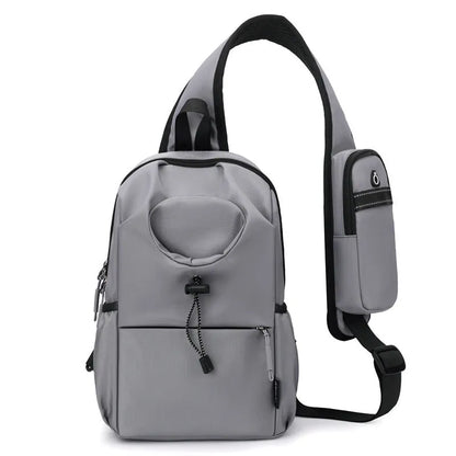 Waterproof oxford cloth kettle crossbody bag for travel in multiple colour options
