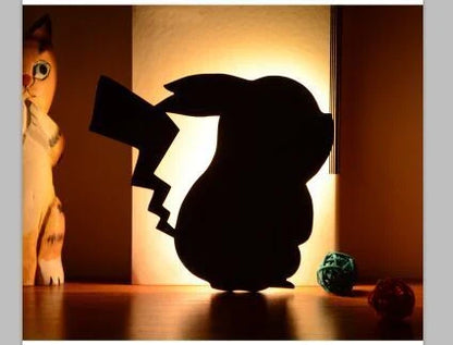 Illuminating pet-themed night light with smart sound sensor and customizable design