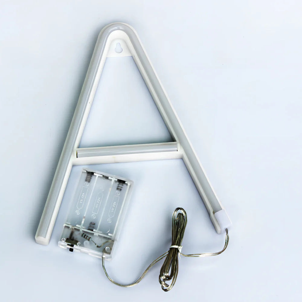 LED English alphabet letter light with plastic shell and night light colour option