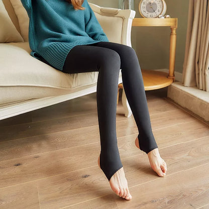 Winter velvet thick adjustable leggings in various colors and weights
