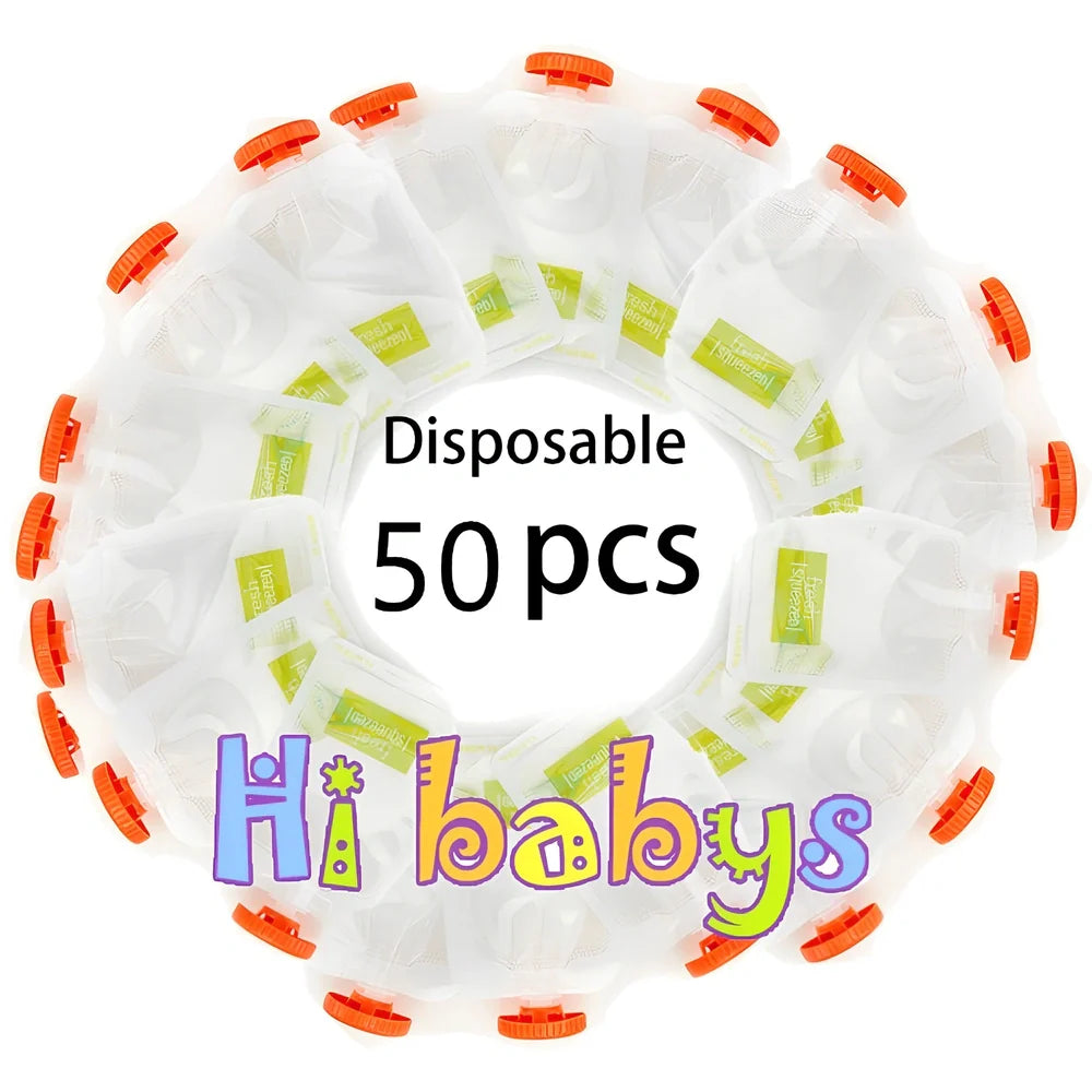 Baby food squeeze station pressing puree into 4-ounce pouch with ABS construction measuring 18x9x22cm