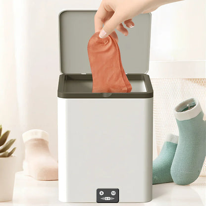 Green and white ultrasonic washing machine measuring 19x19x20cm with 4500ml tank capacity