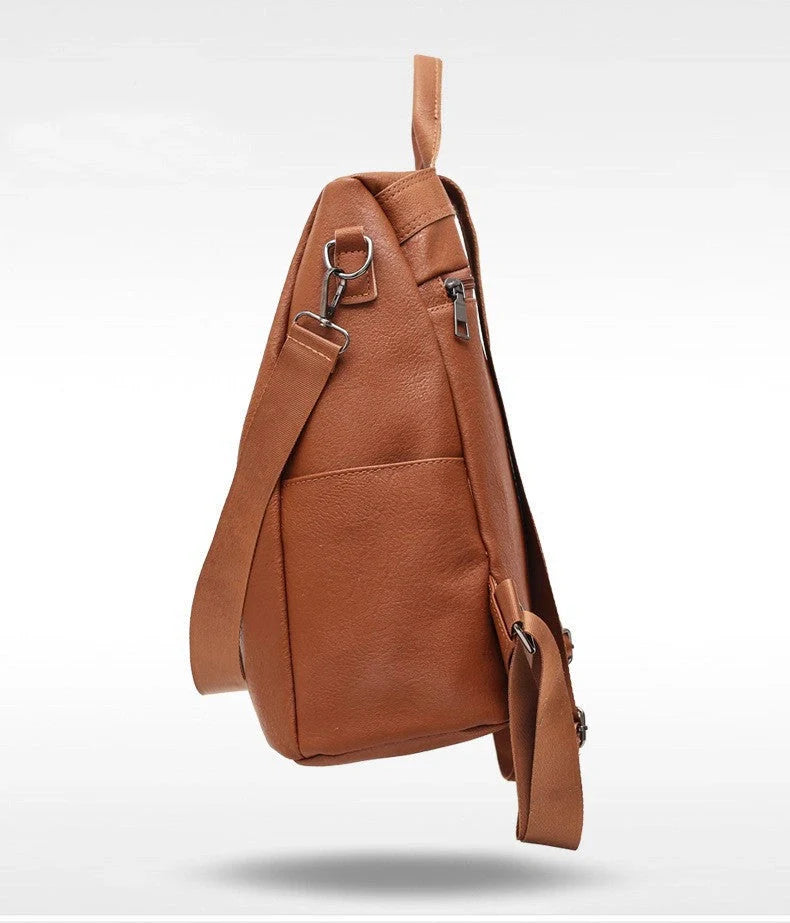 Premium women's backpack with spacious interior, durable water-resistant material, and adjustable straps for a comfortable fit