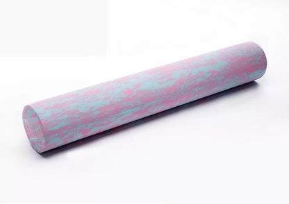 Aomardon camouflage foam shaft Yoga roller in blue-green and pink-blue for muscle relaxation
