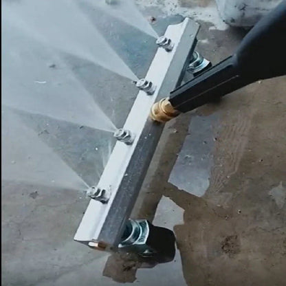 Powerful car undercarriage cleaning brush with extension rods for thorough and convenient car detailing