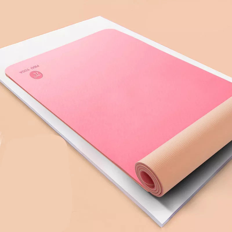 Pido TPE yoga mat in selected color, perfect for beginners with non-slip surface