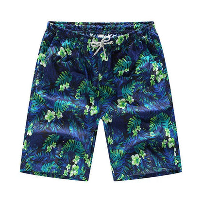 Summer beach casual shorts in various colors and sizes, made from quick-dry polyester fiber